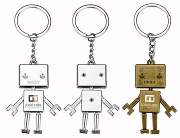 Promo Robot Shaped Keychain